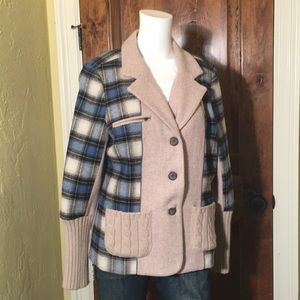 Sundance plaid blazer